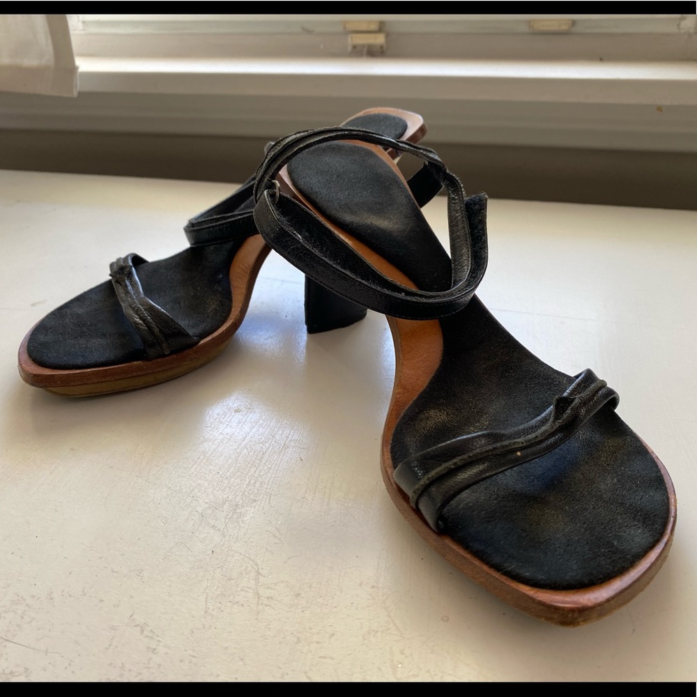 Lisa Nading Bibbette Black Sandals 37